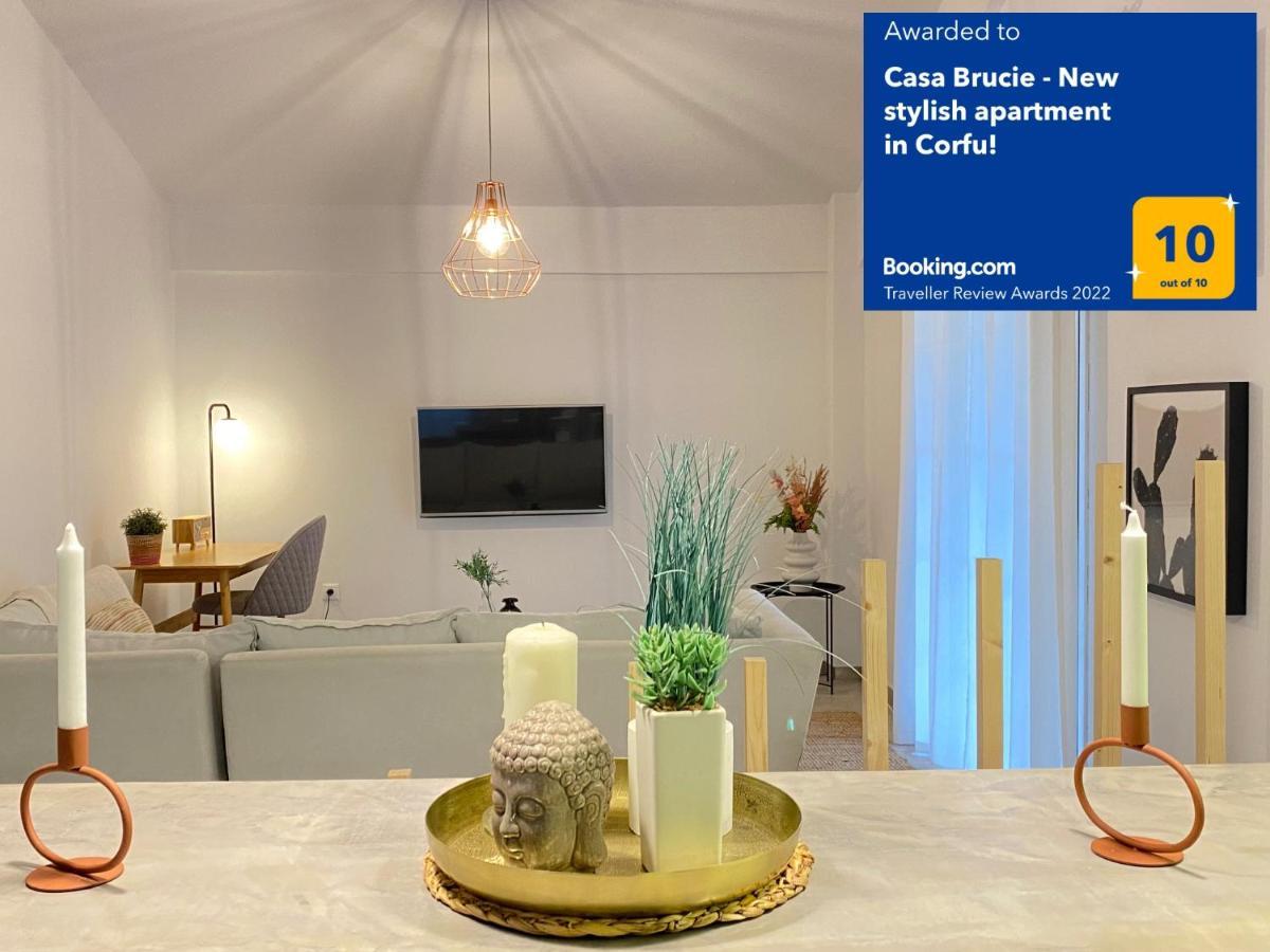 Casa Brucie - New Stylish Apartment In Corfu! Kanali  Екстер'єр фото